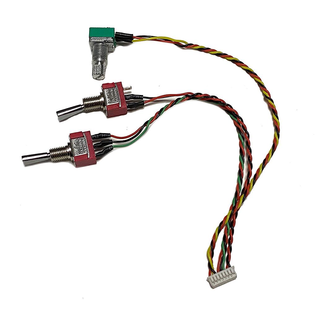 FrSky Taranis X9 LITE -  Position Switches &amp; Momentary Potentiometer Set