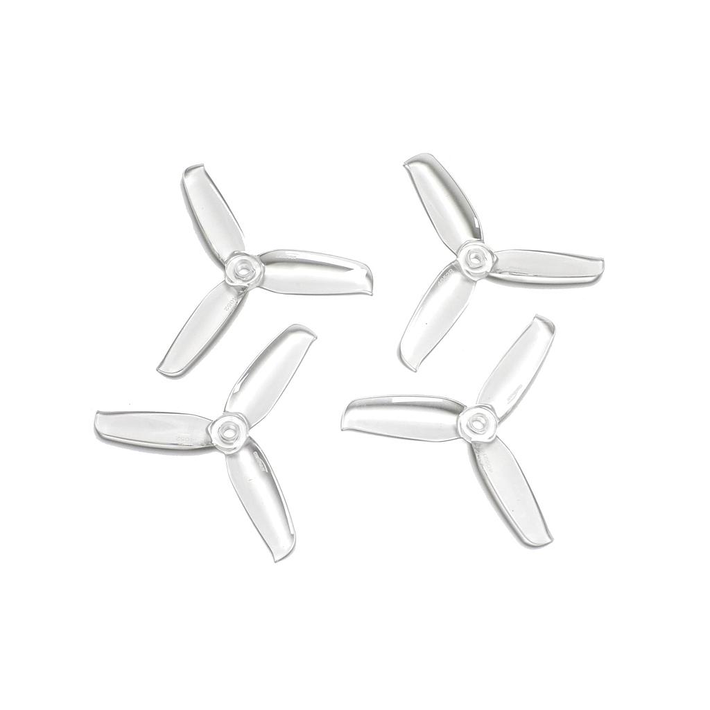 Gemfan Flash Series 4052 3 blade CW &amp; CCW Clear ( 2 pairs)
