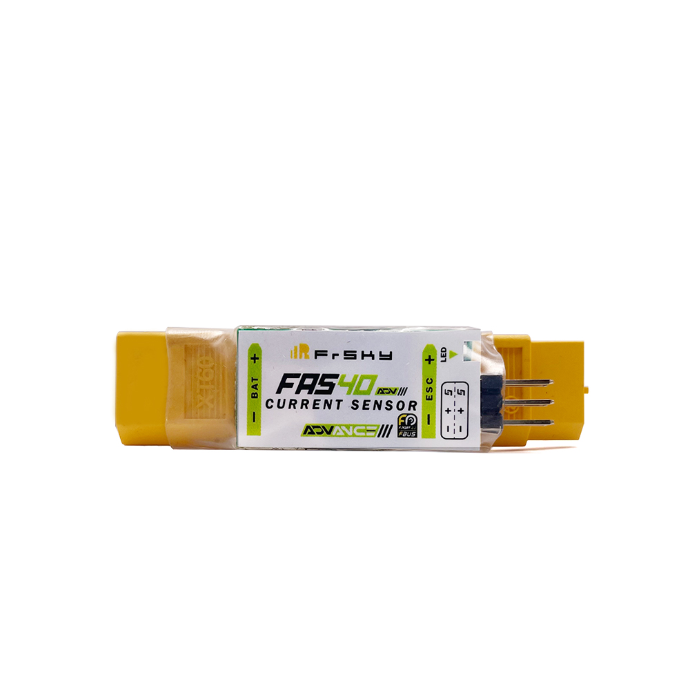Sensor de Corriente Frsky FAS40 ADV 40A (conector XT60) S.PORT / FBUS